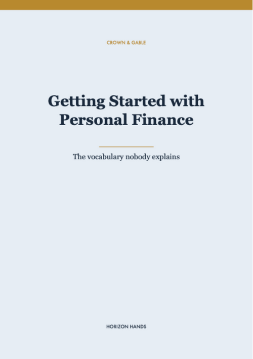 Getting Started with Personal Finance
